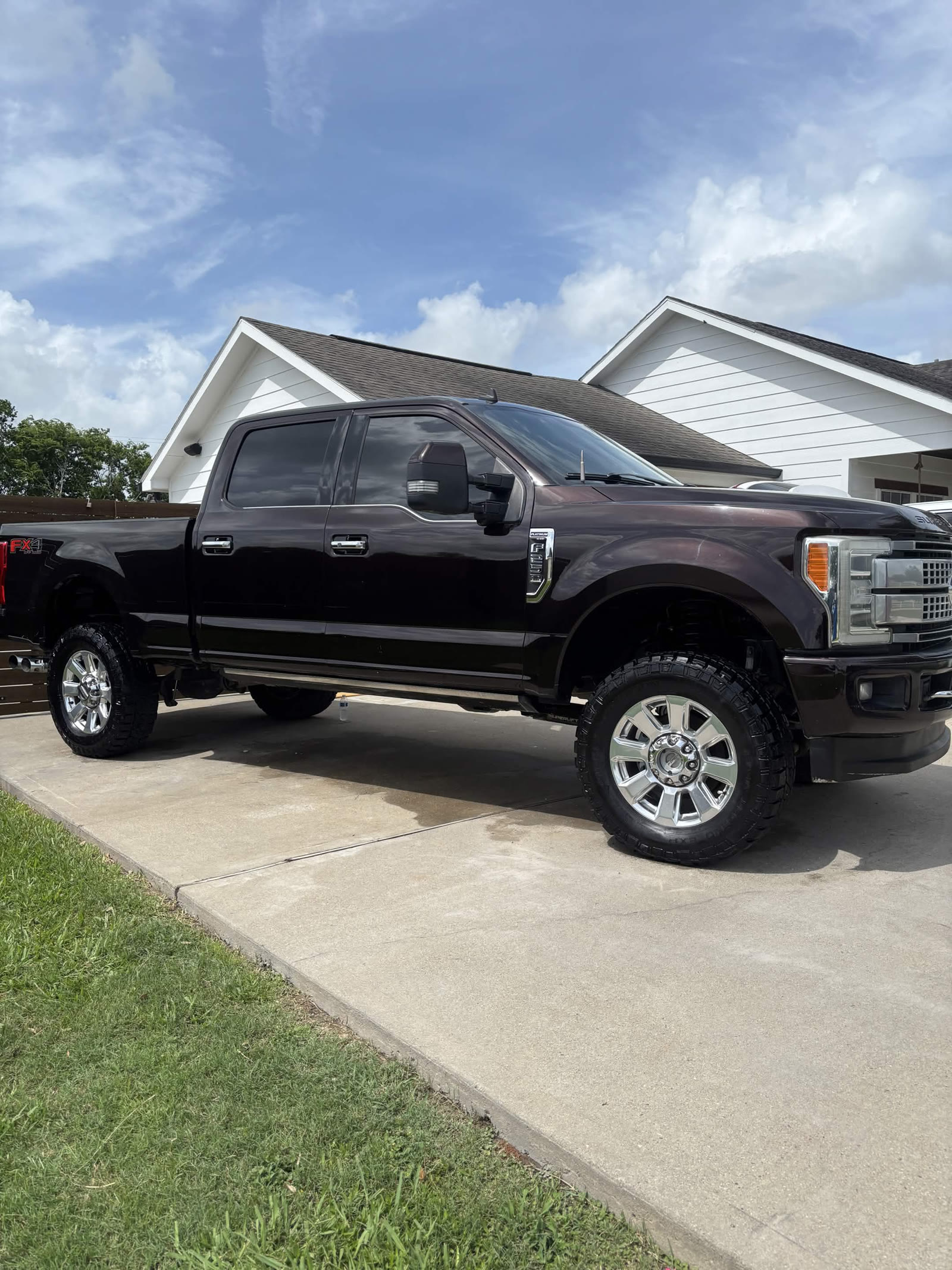 Ford F-250 Super Duty FX4 cleaned and detailed